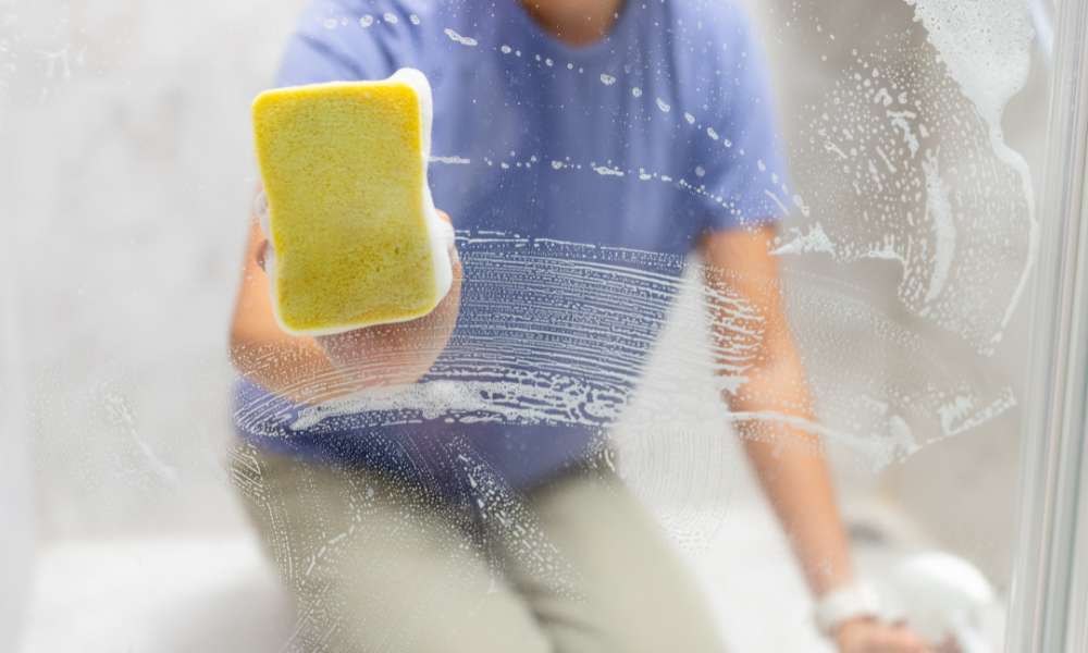 How To Clean Hard Water Stains From Shower Doors